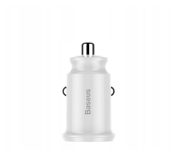BASEUS samochodowa 2xUSB Grain 5V 3.1A biala CCALL-ML02 - 1348121 - zdjęcie 3